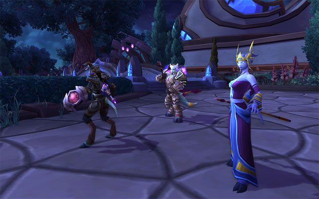 Dreanor był również kryjówką dla uciekających przed Płonącym Legionem Draenei. - 2013-11-27