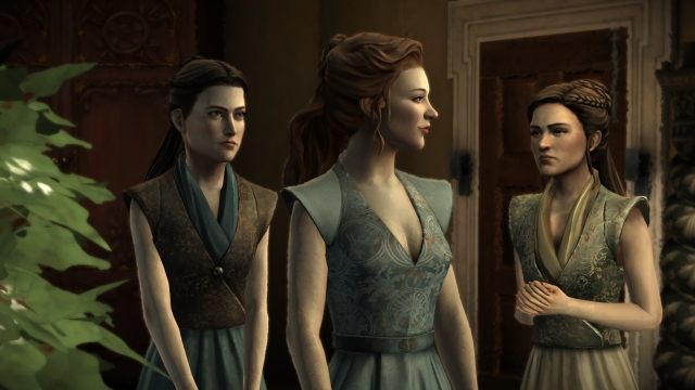 Margaery Tyrell to jedna z lepiej prezentujących się postaci, choć animacja jej twarzy woła chwilami o pomstę do nieba. - 2014-12-03