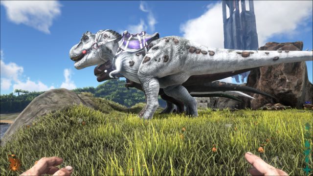 Biały tyranozaur oraz jego koledzy grzecznie wypatrują lepszego jutra... - 2015-10-14