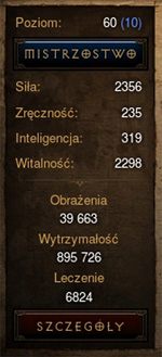Podstawowy opis postaci jest teraz czytelniejszy i bardziej intuicyjny.