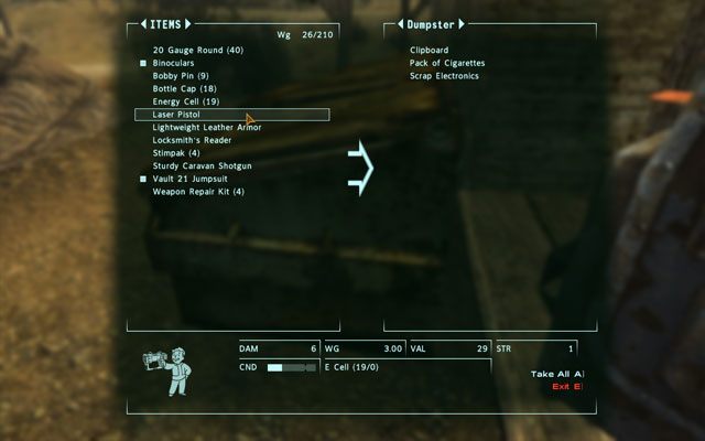 Fallout: New Vegas mod Darnified UI v.0.4