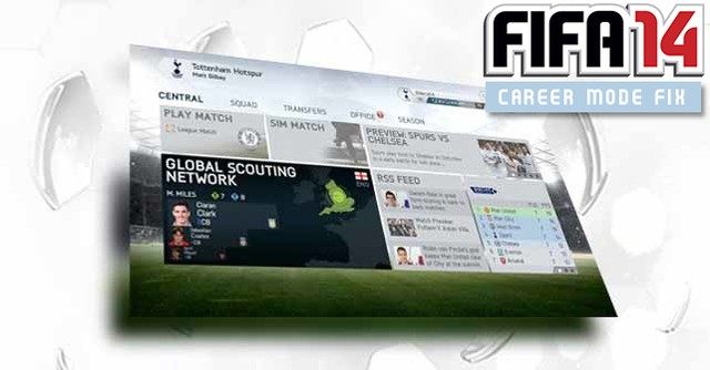 FIFA 14 mod Career Mode Fix 