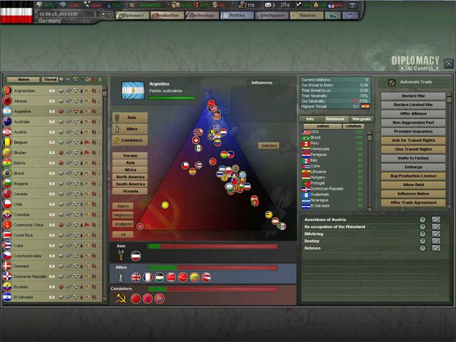 Hearts of Iron III: Their Finest Hour mod AHOI-Mod - Widescreen for Std-HOI3-TFH v.4.02