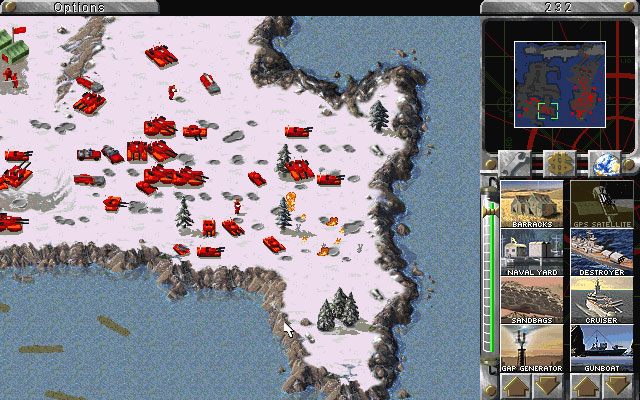 Command &amp; Conquer: Red Alert gra Soviet Disc