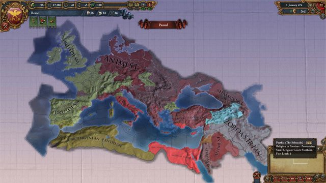 Europa Universalis IV mod Roma Universalis v.1.45