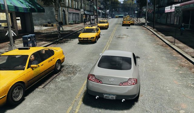 Grand Theft Auto IV mod Taxi-bug Fix