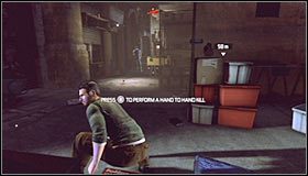 Po zakończeniu retrospekcji możesz zbadać ciała poległych przeciwników, tak by zdobyć pistolety Desert Eagle - Uliczne stragany | Opis przejścia | Tom Clancys Splinter Cell Conviction - Tom Clancys Splinter Cell: Conviction - poradnik do gry