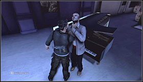 Samo przesłuchanie rządzi się podobnymi zasadami do tego z poprzedniej misji - Posiadłość Kobina (3) | Opis przejścia | Tom Clancys Splinter Cell Conviction - Tom Clancys Splinter Cell: Conviction - poradnik do gry