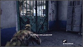 Wejdź do zabezpieczonego pomieszczenia i udaj się w prawo, docierając do nowych drzwi #1 - Diwaniya, Irak (2) | Opis przejścia | Tom Clancys Splinter Cell Conviction - Tom Clancys Splinter Cell: Conviction - poradnik do gry