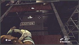 Po znalezieniu się na górze od razu udaj się w prawo - Laboratoria White Box (1) | Opis przejścia - Tom Clancys Splinter Cell: Conviction - poradnik do gry