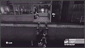 Chwyć się gzymsu i przemieszczaj cały czas w prawo #1 , pokonując po drodze kilku narożników - Laboratoria White Box (4) | Opis przejścia - Tom Clancys Splinter Cell: Conviction - poradnik do gry