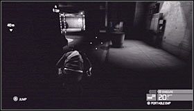Musisz się tu pilnować, bo okolica pod Tobą będzie patrolowana przez pojedynczego wartownika - Sztab Wydziału Trzeciego (1) | Opis przejścia - Tom Clancys Splinter Cell: Conviction - poradnik do gry