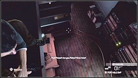 OD RAZU po przejściu przez drzwi popatrz do góry i się podciągnij #1 , bo wkrótce w okolicy pojawią się przeciwnicy - Sztab Wydziału Trzeciego (3) | Opis przejścia - Tom Clancys Splinter Cell: Conviction - poradnik do gry