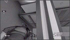 Zauważ, że będziesz teraz wracał do miejsca, w którym rozpocząłeś eksplorację tego piętra budynku - Sztab Wydziału Trzeciego (3) | Opis przejścia - Tom Clancys Splinter Cell: Conviction - poradnik do gry