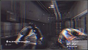 Zaczekaj na właściwy moment, maksymalnie podejdź do miejsca pracy inżyniera i odpal ładunek EMP #1 - Zbiornik przy Michigan Ave. (1) | Opis przejścia - Tom Clancys Splinter Cell: Conviction - poradnik do gry