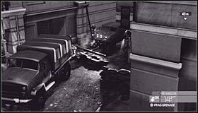 Chwyć się krawędzi i przesuwaj w lewo #1 , pokonując po drodze kilka narożników - Centrum miasta (1) | Opis przejścia | Tom Clancys Splinter Cell Conviction - Tom Clancys Splinter Cell: Conviction - poradnik do gry