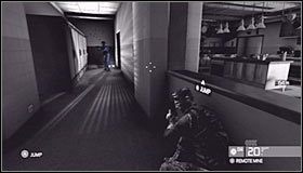 Wariant B: Zignoruj pierwszego wartownika i wybierz lewy korytarz #1 - Biały Dom (2) | Opis przejścia | Tom Clancys Splinter Cell Conviction - Tom Clancys Splinter Cell: Conviction - poradnik do gry