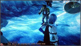 Zaraz na początku rozpocznie się walka podczas, której nauczymy się systemu paradygmatów [1] - Chapter III (1) | Opis przejścia | Final Fantasy XIII - Final Fantasy XIII - poradnik do gry
