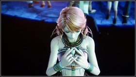 Po pokonaniu grupki potworów, robimy kilka kroków jako Sahz - Chapter IV (1) | Opis przejścia | Final Fantasy XIII - Final Fantasy XIII - poradnik do gry