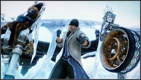 Zaraz obok save pointa znajdziemy kolejną windę, którą wjedziemy na wyższy poziom [1] - Chapter VII (1) | Opis przejścia | Final Fantasy XIII - Final Fantasy XIII - poradnik do gry