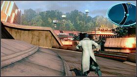 Gdy filmik dobiegnie końca, wylądujemy na dachu budynku [1], a kilka kroków dalej rozpocznie się następna cut-scenka - Chapter VII (2) | Opis przejścia | Final Fantasy XIII - Final Fantasy XIII - poradnik do gry