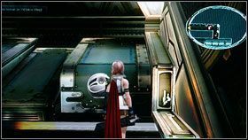 Tuż za pierwszym zakrętem leży skrzynia, w której znajdziemy nową broń Lightning - Lifesaber [1] - Chapter IX (1) | Opis przejścia | Final Fantasy XIII - Final Fantasy XIII - poradnik do gry