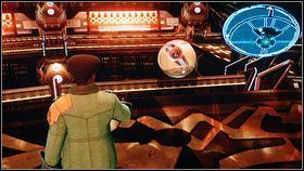 Na zewnętrznym kręgu z prawej strony znajdziemy 8x Segmented Carapace [1], a w centrum pomieszczenia Phoenix Down [2] - Chapter IX (2) | Opis przejścia | Final Fantasy XIII - Final Fantasy XIII - poradnik do gry