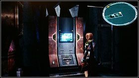 Gdy filmik się skończy biegniemy prosto, zapisujemy grę, a następnie zjeżdżamy windą w dół [2] - Chapter X (2) | Opis przejścia | Final Fantasy XIII - Final Fantasy XIII - poradnik do gry