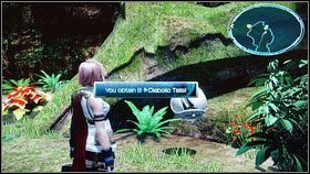 Tuż obok wodospadu jest następny kufer, a w nim Rune Bracelet [1] - Chapter XI (1) | Opis przejścia | Final Fantasy XIII - Final Fantasy XIII - poradnik do gry