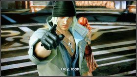 Zanim wjedziemy na windę w centrum [1], warto obejść plac otwierając skrzynie z 2x Frostbane Brooches i Ethersolem - Chapter XI (4) | Opis przejścia | Final Fantasy XIII - Final Fantasy XIII - poradnik do gry