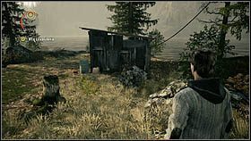 Idź do szopy położonej za chatką i uruchom znajdujący się w niej generator, klikając kilka razy klawisz [A], gdy obracający się wskaźnik wchodzi w zielone pole - Alan Wake: Osiągnięcia za postęp - lista - Alan Wake - poradnik do gry