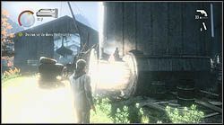 Po wyjściu ze stodoły Andersonów znajdziesz stos puszek ustawiony na wielkiej, drewnianej szpuli - Alan Wake: Stosy puszek - lista wszystkich - Alan Wake - poradnik do gry