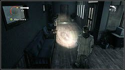 Kolejna kartka leży na podłodze w budynku, do którego Rusty dał Ci klucze - Alan Wake: Strony maszynopisu Odc. 2, Opętany - lokacje, znajdźki - Alan Wake - poradnik do gry