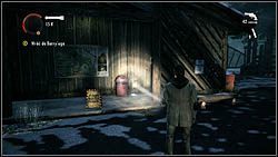 Następna kartka leży koło śmietnika, przy toaletach na polu kempingowym - Alan Wake: Strony maszynopisu Odc. 2, Opętany - lokacje, znajdźki - Alan Wake - poradnik do gry