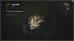 Następna strona leży w kopalni srebra, koło wody, w miejscu gdzie Alan doznaje potwornego bólu głowy - Alan Wake: Strony maszynopisu Odc. 3, Okup - lokacje, znajdźki - Alan Wake - poradnik do gry