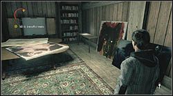 Kolejną stronę znajdziesz w pokoju z nagraniami Hartmana, w drodze do jego gabinetu - Alan Wake: Strony maszynopisu Odc. 4, Prawda - lokacje, znajdźki - Alan Wake - poradnik do gry