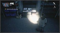 Kolejna strona leży na biurku, na piętrze budynku na terenie złomowiska - Alan Wake: Strony maszynopisu Odc. 5, 6 (Pstrykacz, Odjazd) - lokacje, znajdźki - Alan Wake - poradnik do gry