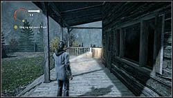 Kolejny termos znajduje się na ganku wynajętego domku, koło wanny - Alan Wake: Termosy odc. 2, Opętany - lokacje, znajdźki - Alan Wake - poradnik do gry