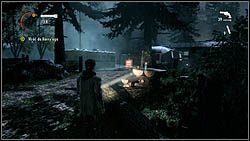 Następny termos stoi na stole koło pola kempingowego - Alan Wake: Termosy odc. 2, Opętany - lokacje, znajdźki - Alan Wake - poradnik do gry
