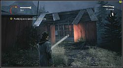 Kolejny termos jest w opuszczonym miasteczku, znajdziesz go po przekroczeniu mostku, w jednym z czerwonych budynków - Alan Wake: Termosy odc. 3, Okup - lokacje, znajdźki - Alan Wake - poradnik do gry