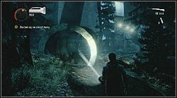 Kolejny termos znajdziesz po znalezieniu Barryego i Sary, w betonowej rurze, koło windy - Alan Wake: Termosy odc. 5, Pstrykacz - lokacje, znajdźki - Alan Wake - poradnik do gry