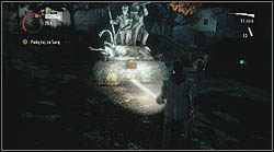 Po znalezieniu klucza i opuszczeniu placówki policji, dotrzesz do parku i stojącej w nim rzeźby - Alan Wake: Notatki, Bright Falls - lokacje, znajdźki - Alan Wake - poradnik do gry