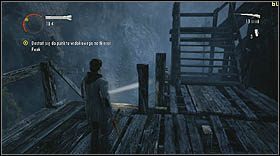Wyjdź po drabinie na górę i kopnij znajdujące się tam deski - Alan Wake: Wyścig z czasem w kopalni (2) - osiągnięcie, jak zdobyć? - Alan Wake - poradnik do gry