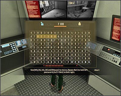 Założeniem tej mini-gry jest wpasowanie widocznych u góry ekranu dwóch ciągów znaków w odpowiednie pola - Graybox - Opis przejścia (2) | Prolog Alpha Protocol - Alpha Protocol - poradnik do gry