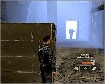 6) założyć na kolejnych drzwiach pułapkę i zaczekać na jej zdetonowanie (screen) - Graybox - Opis przejścia (3) | Prolog Alpha Protocol - Alpha Protocol - poradnik do gry