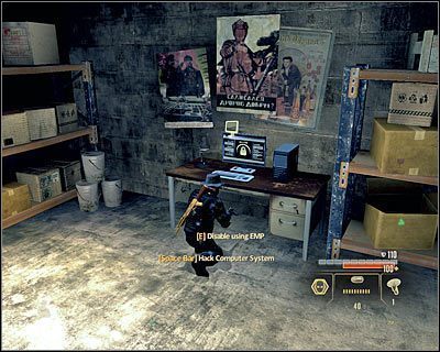 Po raz kolejny możesz wybrać pomiędzy dwoma przejściami (M7, 4) - Weapon Shipments - Opis przejścia (1) | Moskwa | Alpha Protocol - Alpha Protocol - poradnik do gry