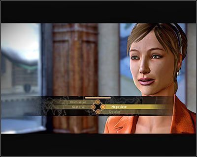 Misja ta składa się wyłącznie z dłuższej rozmowy z Madison Saint James, do której dojdzie wewnątrz jednej z rzymskich restauracji - Contact Madison Saint James | Rzym | Alpha Protocol - Alpha Protocol - poradnik do gry