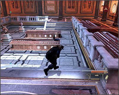 Zacznij od wyeliminowania najbliżej rozstawionego wartownika - Museum of Art - Opis przejścia (2) | Rzym | Alpha Protocol - Alpha Protocol - poradnik do gry