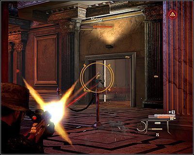 Bitwa z pełniącym rolę bossa Marburgiem jest dosyć trudna i możesz ją rozegrać na dwa zasadnicze sposoby - Museum of Art - Opis przejścia (2) | Rzym | Alpha Protocol - Alpha Protocol - poradnik do gry