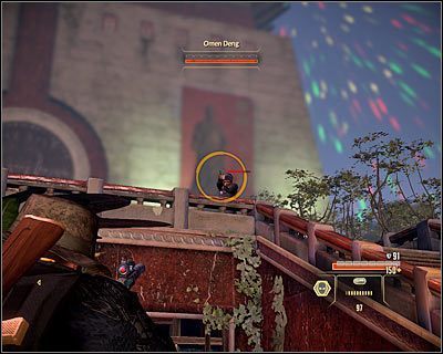 Zmagania rozpoczniesz na południe (M20C, 1) od miejsca, w którym stoi Omen Deng - Stop Omen - Opis przejścia (2) | Tajpej | Alpha Protocol - Alpha Protocol - poradnik do gry